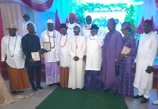PHOTOS: Pomp, ovation as JSF honours Oyovbaire, Augoye, 14 other prominent Deltans