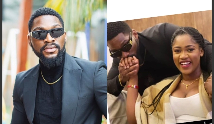 Former BBNaija housemate, Tobi Bakre, wife welcomes first child