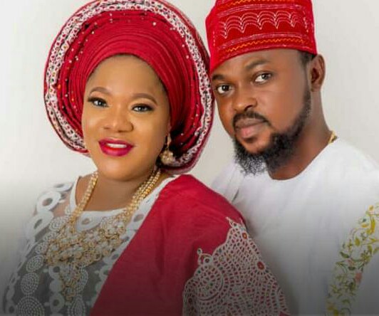 Toyin Abraham surprises husband with birthday performance