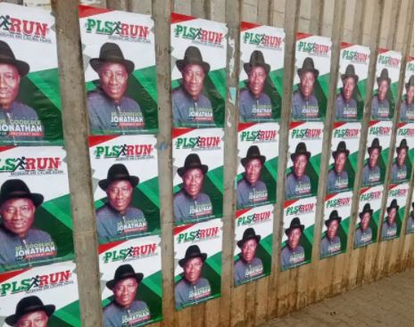 2023: Jonathan’s posters all over Lagos, Abuja