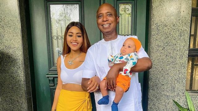 Senator Ned Nwoko’s wife, Regina Daniels reveals husband’s best kept secret