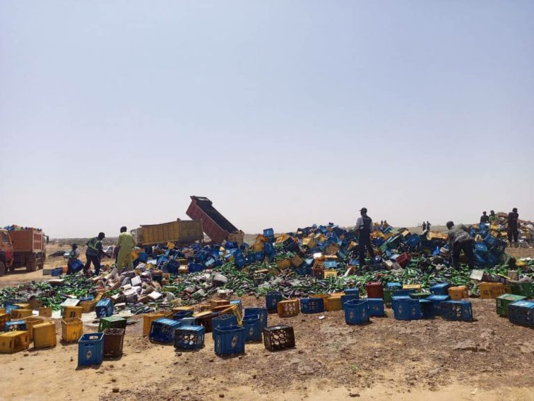 Hisbah Board destroys 3.8 m bottles of beer in Kano