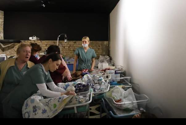 Ukraine: Maternity hospital in Kyiv delivers newborns in underground bomb shelter [PHOTOS]