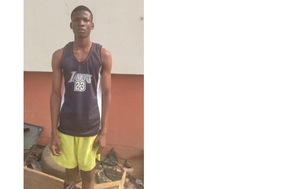 400-level UNICAL student climbs floodlight pole to protest dilapidation of UJ Stadium