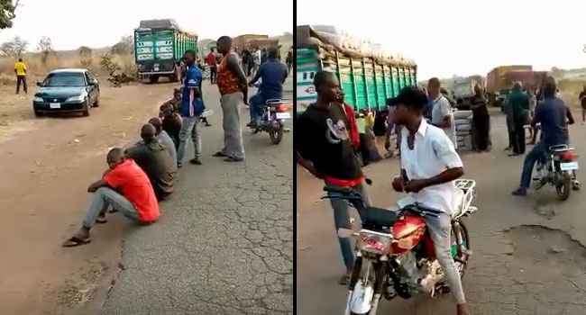 Truck drivers block border between Taraba and Benue states