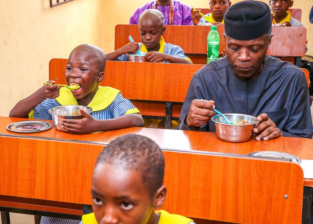 FG increases school feeding from N70 to N100 per child