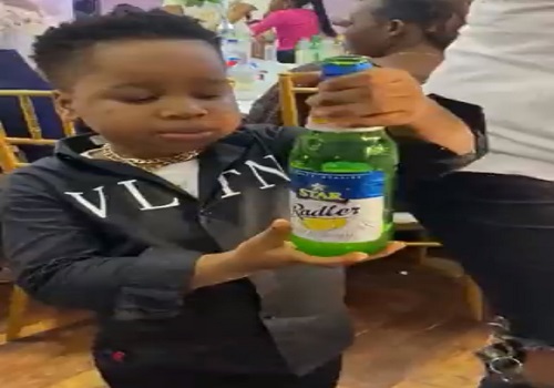 Nigerian Breweries reacts to viral video of boy drinking Star Radler