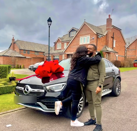 Nollywood actor, Williams Uchemba gifts wife brand new Benz