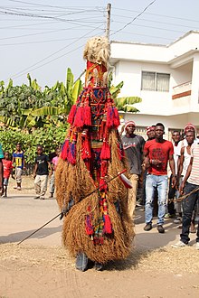 Masquerade burns to death during fire stunt in Anambra festival