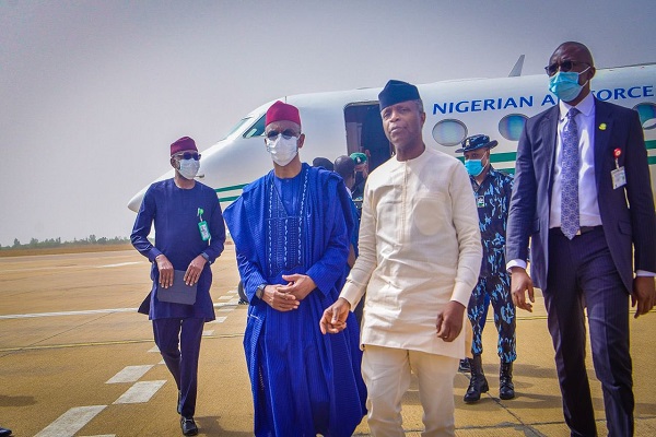 VP Osinbajo in Kaduna, to visit victims of Abuja-Kaduna train attack