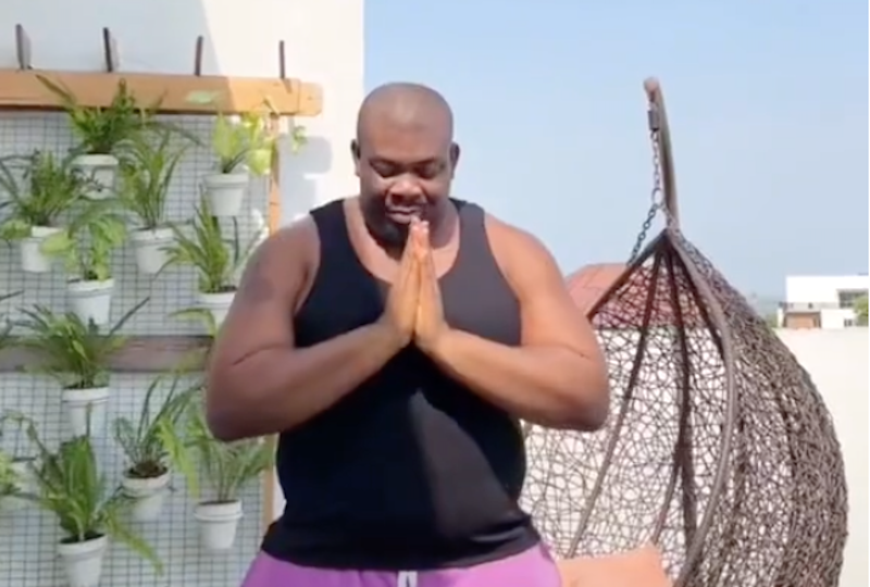 Don Jazzy sparks uproar with raunchy massage video [VIDEO]