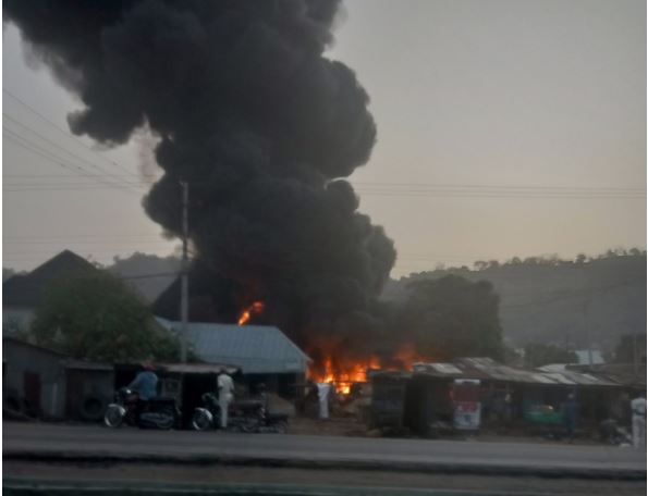 [Video] Petrol, diesel storage tanks explode in Niger