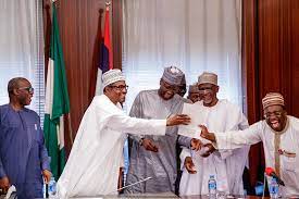 President Buhari celebrates with WAEC at 70