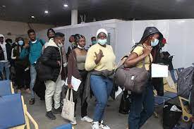 I stood for 6hrs in an evacuation train leaving Kyiv – Pregnant Nigerian woman narrates ordeal