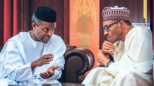 VP Osinbajo Informs President Buhari of his presidential ambition