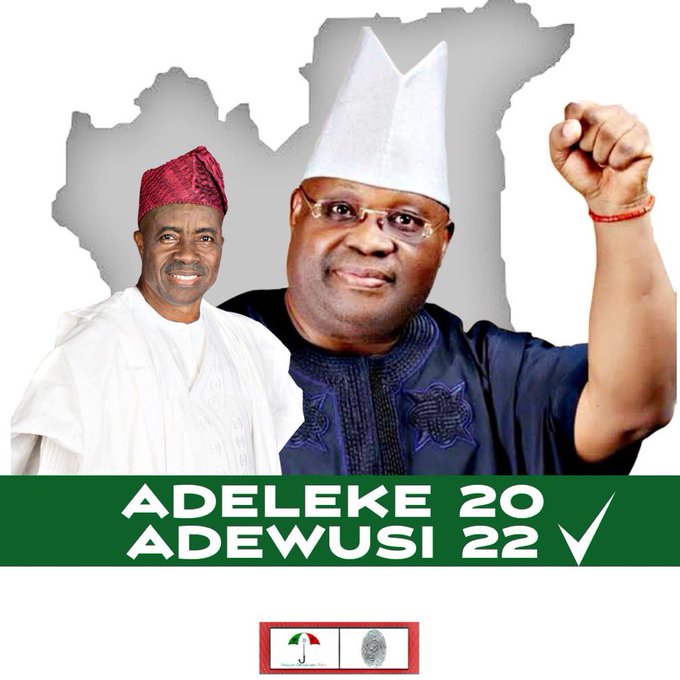 OSUN GUBERNATORIAL: PDP Flagbearer, Adeleke chooses Prince Adewusi as running mate