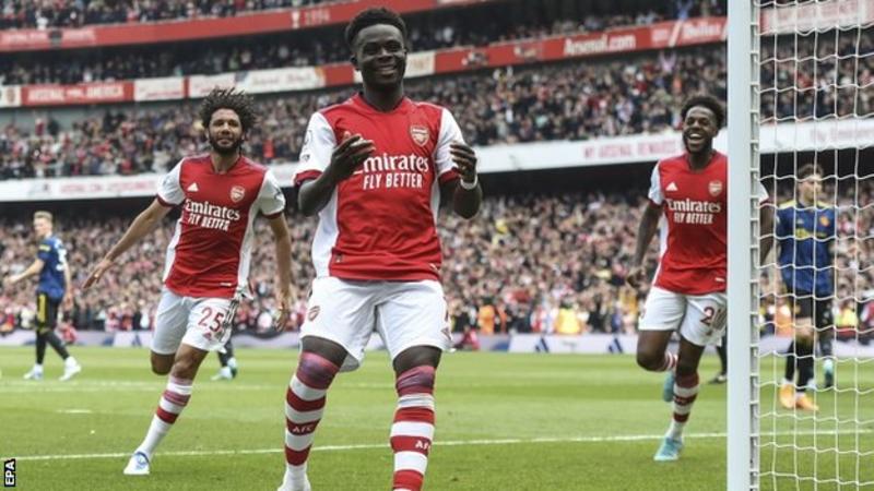 EPL: Arsenal defeat Man Utd to boost top-four hopes