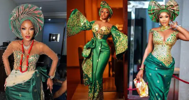Cost of Rita Dominic’s traditional marriage “asoebi” revealed