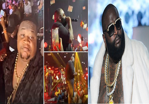 Cubana Chief Priest sparks off money rain in Rick Ross Live show
