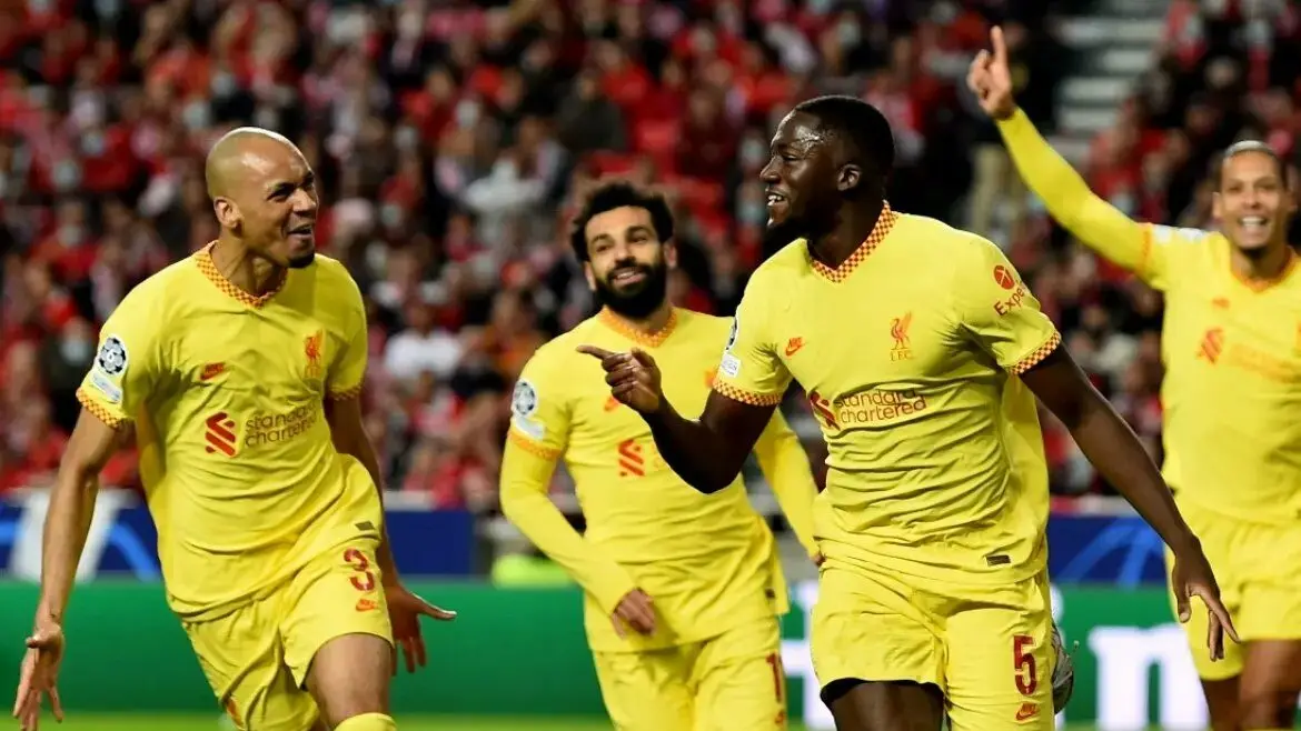 Liverpool edge closer to UCL semi-final after defeating Benfica