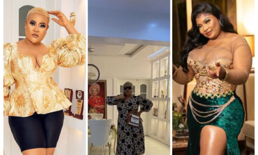 Nollywood actresses, Laide Bakare, Nkechi Blessing shade each other