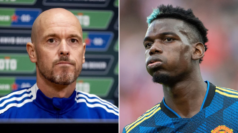 New Man Utd coach, Ten Hag identifies Pogba’s replacement