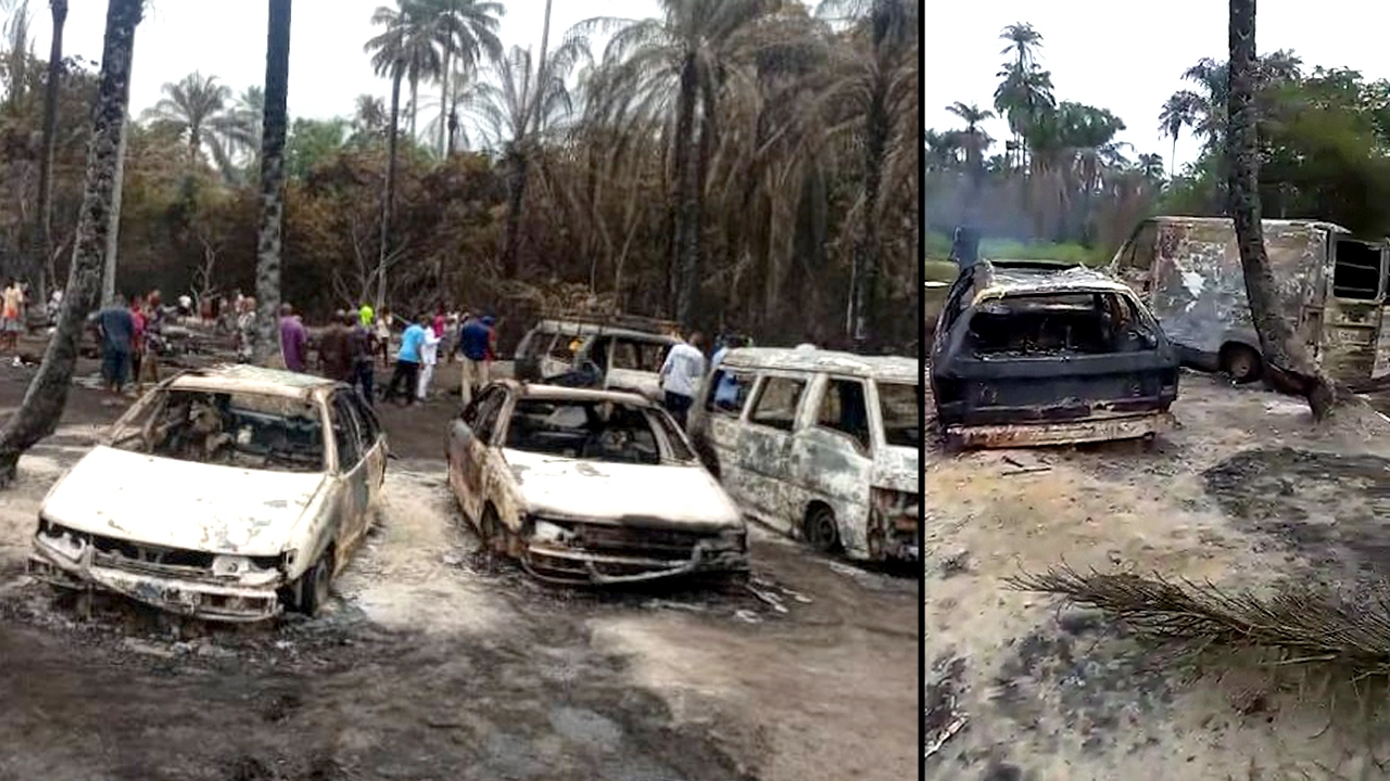 Illegal oil Refinery : How 109 bodies got  burnt to death in Imo state