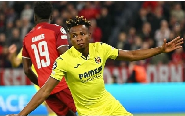 Champions League: Chukwueze eliminates Bayern for Villarreal