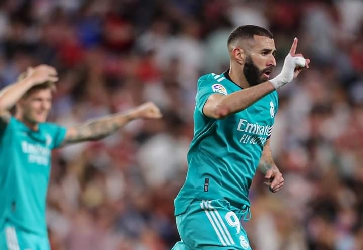 Benzema’s winner completes Real Madrid fightback against Sevilla
