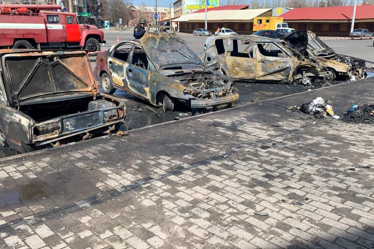 WAR: Russia denies involvement in Ukraine train attack