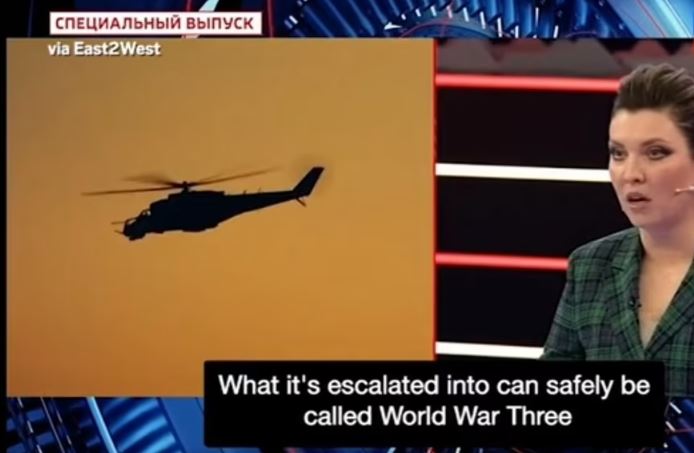 [Watch] Russian State TV declares World War III