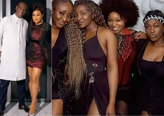 Rita Dominic husband’s warning on Nollywood actresses visit to his wife attracts comments