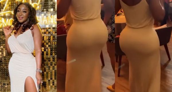 Massive backside of Ini Edo steals Rita Dominic’s bridal shower
