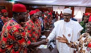 President Buhari says Nnamdi Kanu’s fate is for court to decide