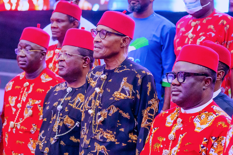 2023: Ebonyi Gov, Umahi tells Buhari why South East should produce next president
