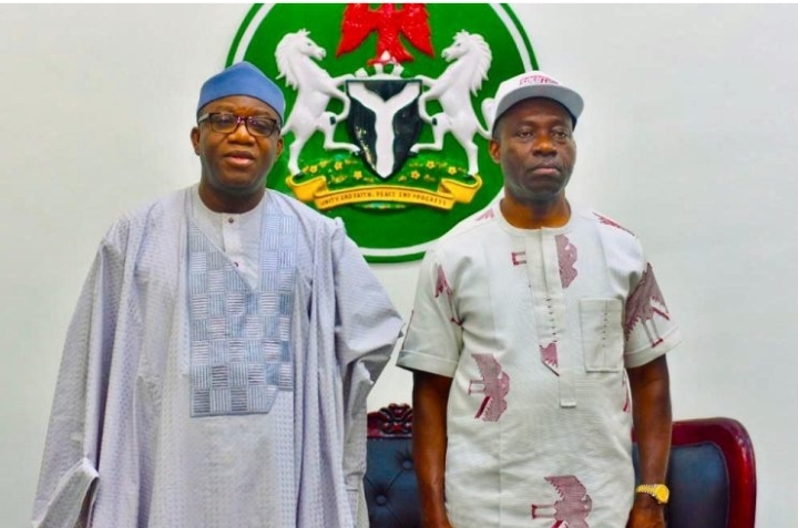 Fayemi visits Soludo, welcomes him to NGF