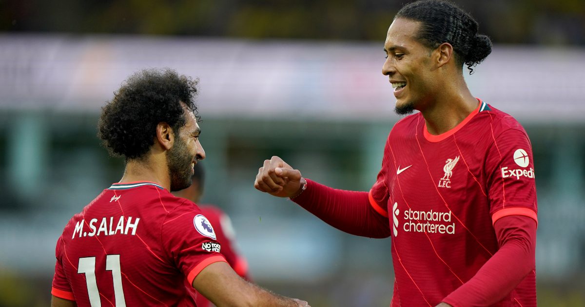 Liverpool’s Mo salah,Van Dijk in late fitness test ahead of Southampton clash