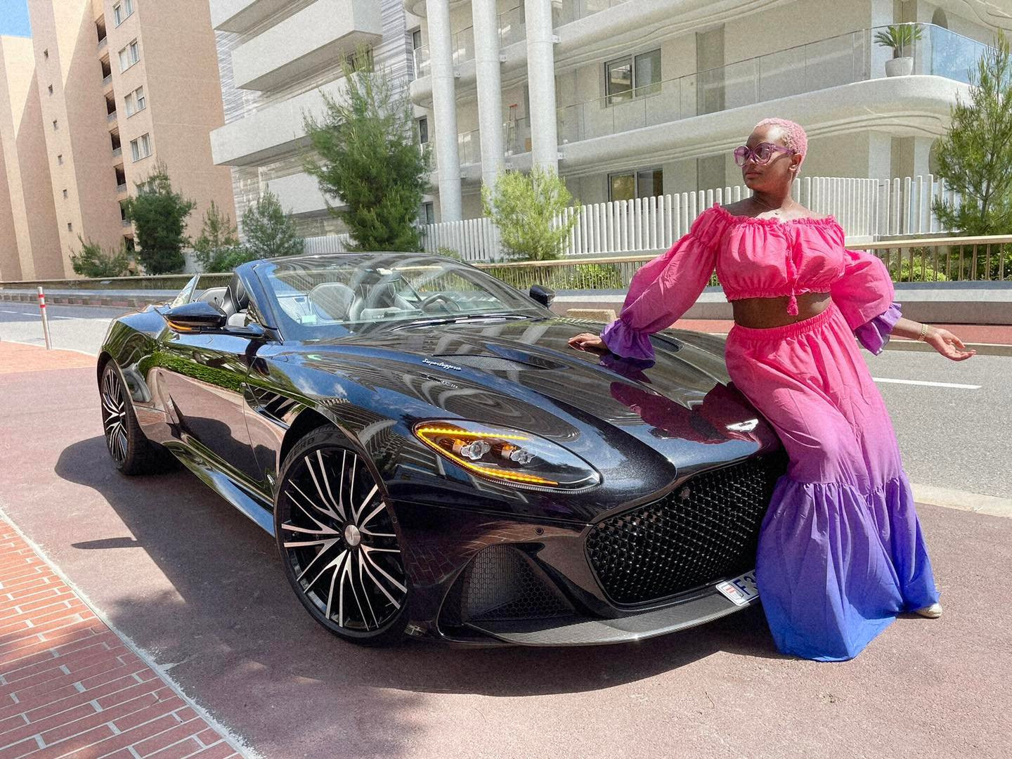 DJ Cuppy goes to her father’s Monaco home for thesis
