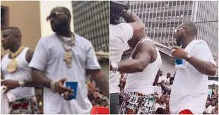 Davido, Dababy cause fuss on Lagos streets (Video)