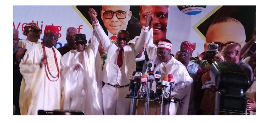 I present you this 57-year-old man of God – Kwankwaso unveils Idahosa