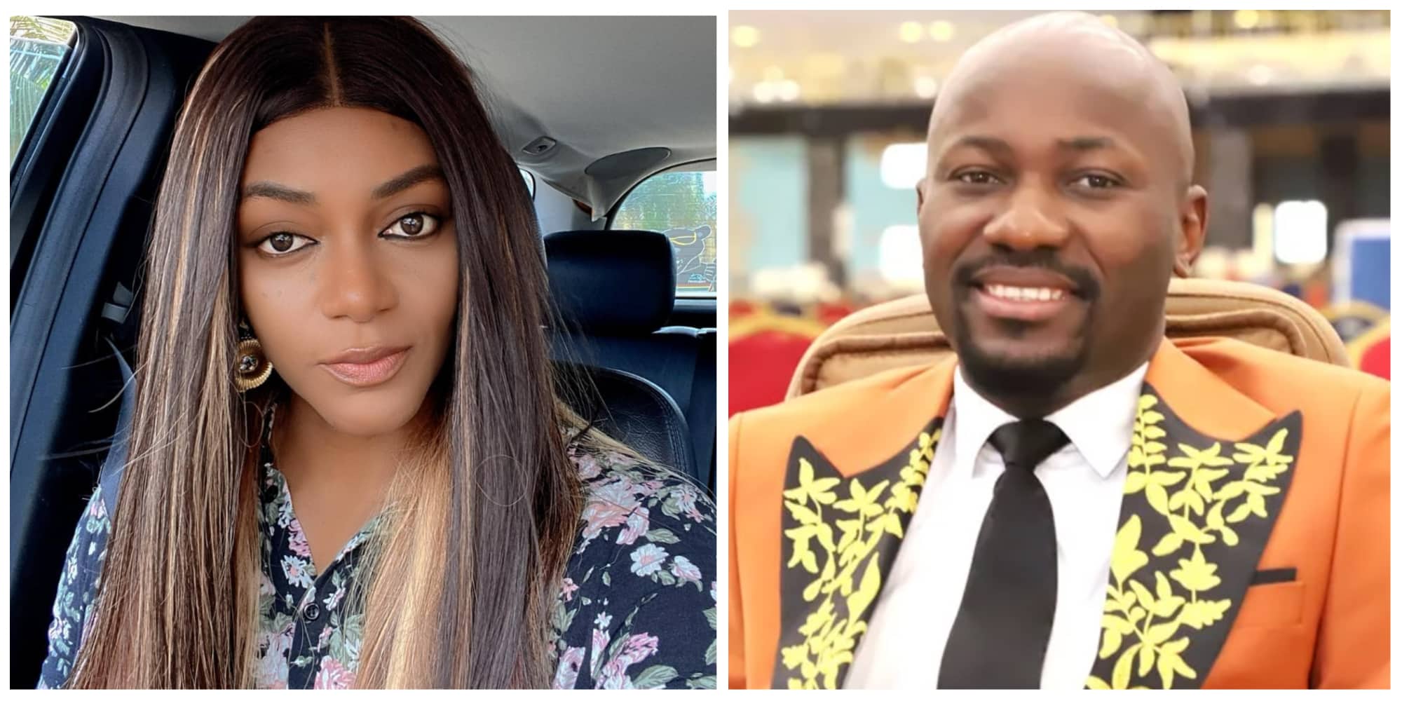 Nollywood actress, Queen Nwokoye reacts to allegations of dating Apostle Suleman