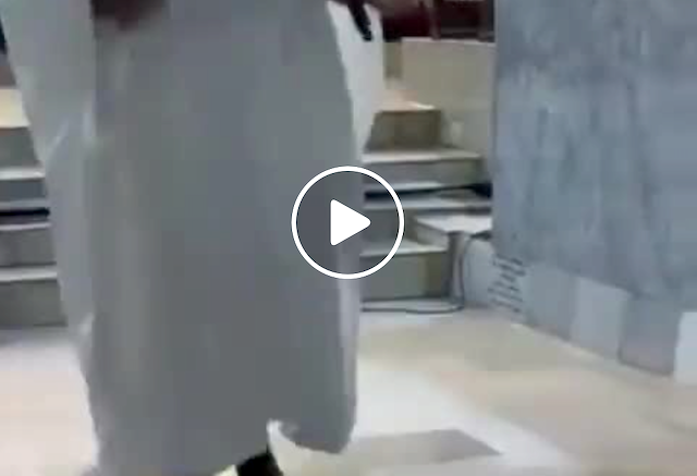 VIDEO: Osun Governor-elect, Adeleke spotted dancing in church