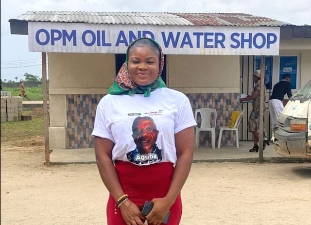 Lady shows up at OPM church service in search of actor Aguba for marriage