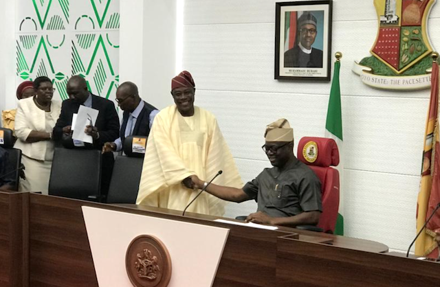 Bayo Lawal sworn in as Deputy Governor of Oyo State
