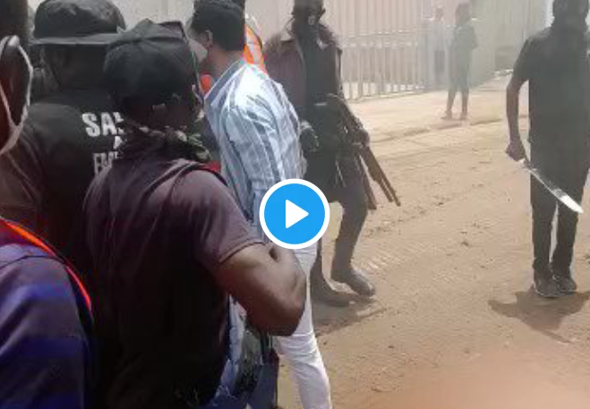 Prophet Odumeje brutalized as Anambra Govt demolishes his church building