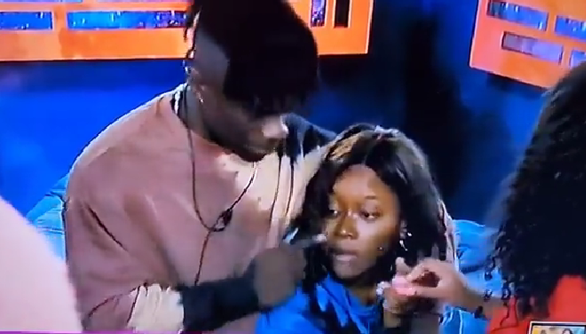 VIDEO: Drama as new BBNaija housemates engage in a brawl