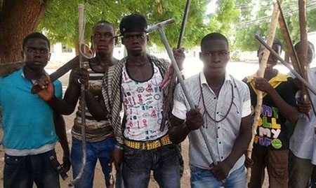 Thugs invade Catholic church, steal PVC reg machines in Lagos