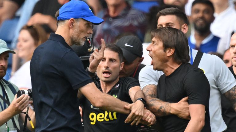 Conte vs Tuchel: Tottenham’s coach  states reasons for altercation