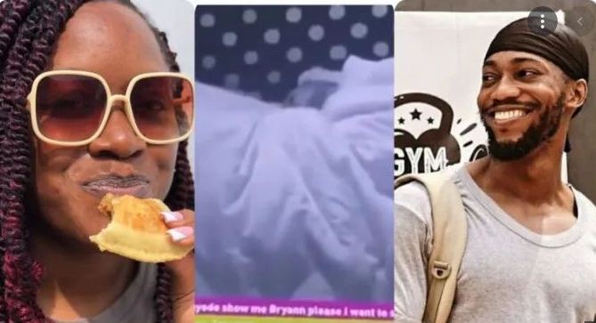 BBNaija: Diana reacts to Daniella’s erotical dance moves to Dotun in the pool