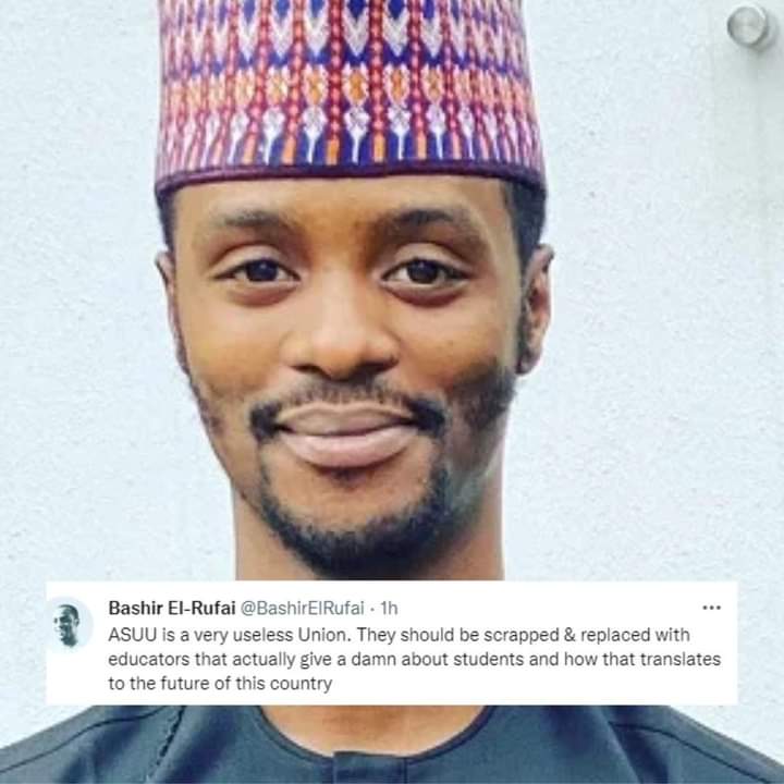 ASUU should be scrapped, it’s totally useless – El-Rufai’s Son